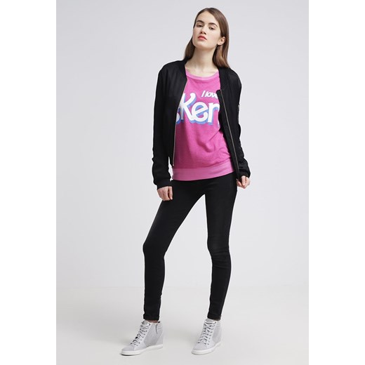 Wildfox I LOVE KEN Bluza pink corvette zalando bialy bluza