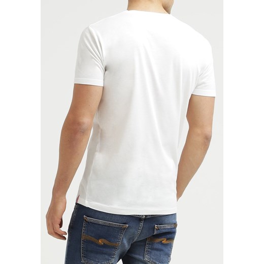 French Kick SHADOW Tshirt z nadrukiem white zalando bialy materiałowe