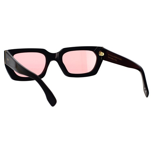 okulary przeciwsłoneczne Dziecko Retrosuperfuture Occhiali da Sole Teddy Black Retrosuperfuture One size Spartoo