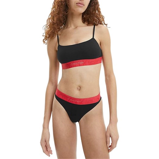 kostium kąpielowy dwuczęściowy Calvin Klein Jeans  000QF7051E EU M promocja Spartoo