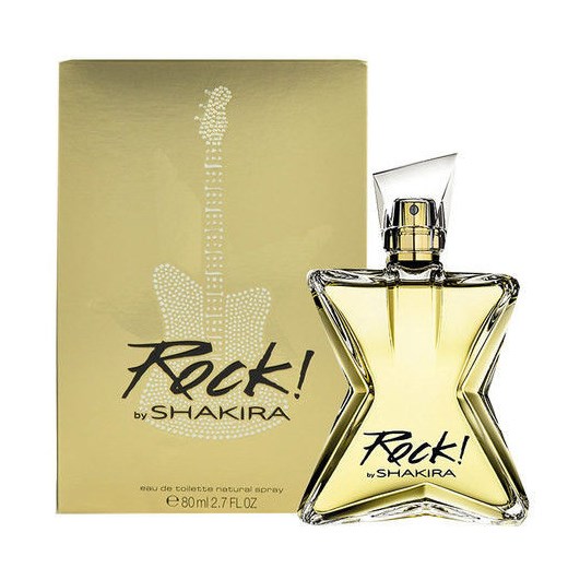 Shakira Rock! by Shakira 80ml W Woda toaletowa perfumy-perfumeria-pl zolty rockowy
