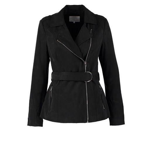 mint&berry Kurtka wiosenna Black zalando czarny bez wzorów/nadruków