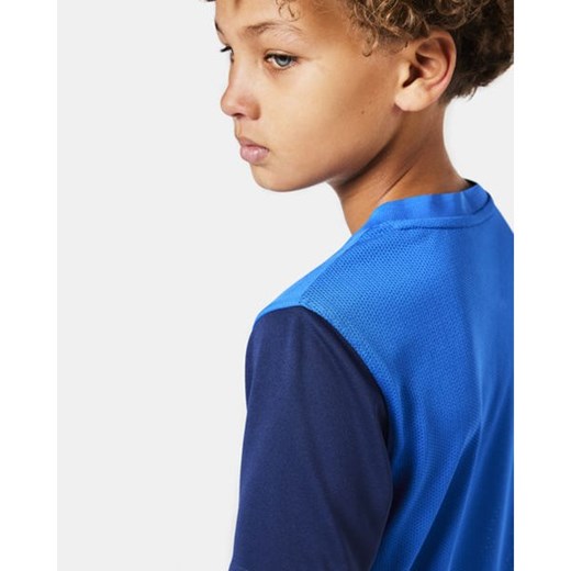 T-shirt chłopięce Nike granatowy z krótkim rękawem 
