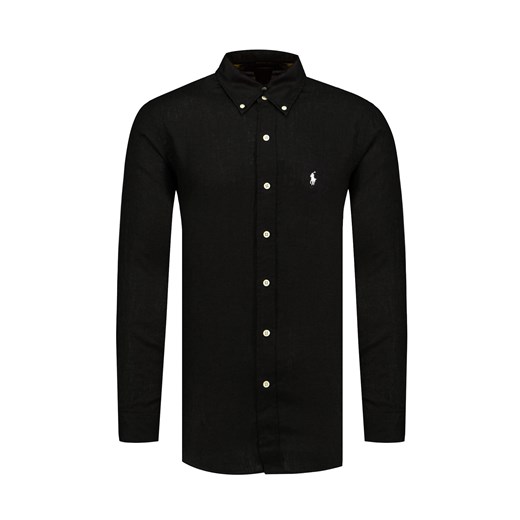 Koszula lniana Polo Ralph Lauren ze sklepu S'portofino w kategorii Koszule męskie - zdjęcie 155816558