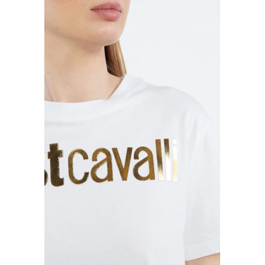 Just Cavalli T-shirt | R LOGO GOLD | Relaxed fit Just Cavalli S Gomez Fashion Store
