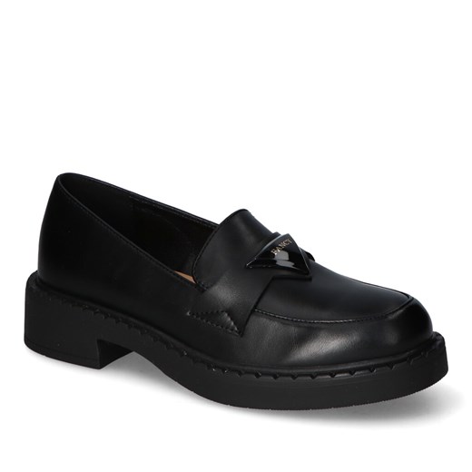 Mokasyny Potocki 23-12002BK Czarne ze sklepu Arturo-obuwie w kategorii Mokasyny damskie - zdjęcie 155838305