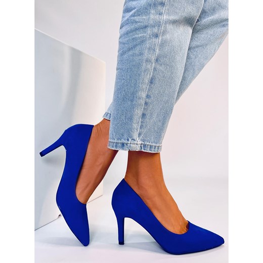 Klasyczne szpilki damskie Eurielle Blue niebieskie 37 ButyModne.pl