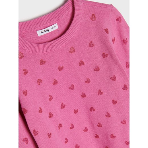 Sinsay - Sweter - Fioletowy Sinsay 116 Sinsay