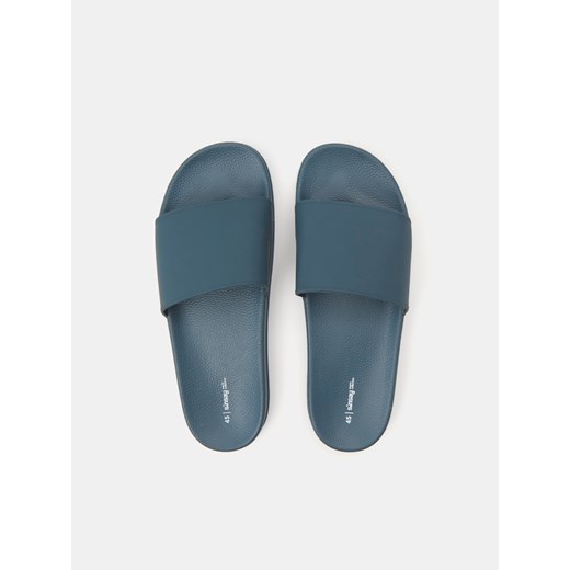 Sinsay - Klapki - Niebieski Sinsay 44 Sinsay