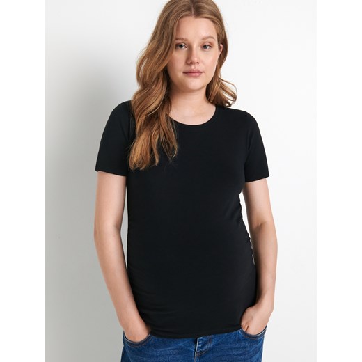 Sinsay - Koszulka bawełniana MAMA - Czarny Sinsay XL Sinsay