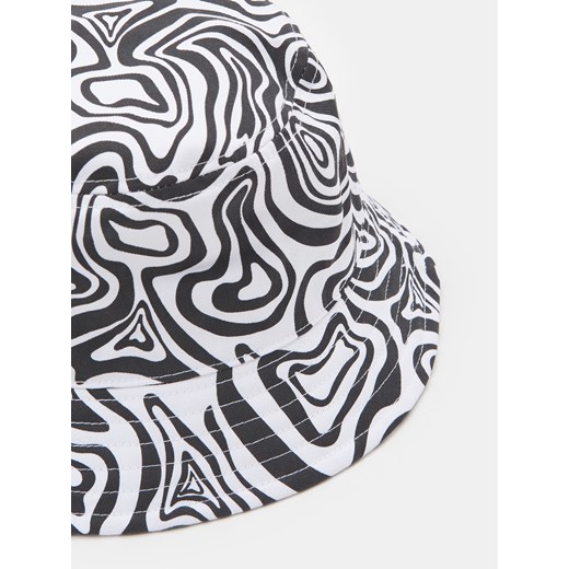 Sinsay - Kapelusz bucket hat - Czarny Sinsay Jeden rozmiar wyprzedaż Sinsay