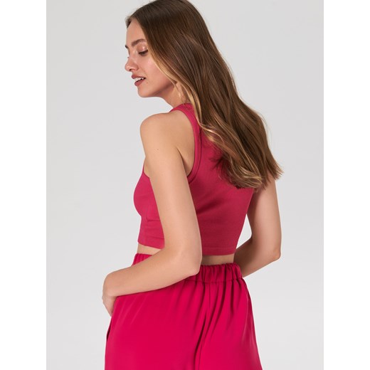 Sinsay bluzka damska na lato bez rękawów 