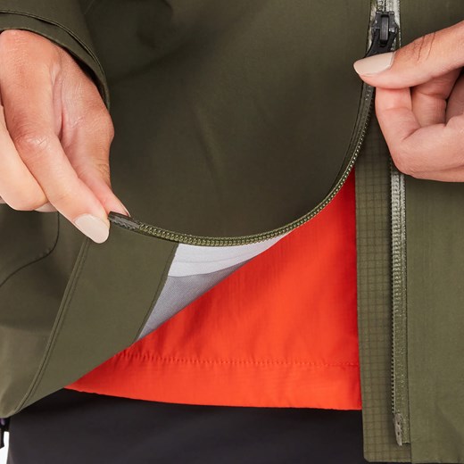 Kurtka przeciwdeszczowa damska Marmot Mitre Peak Gore Tex zielona M12687 Marmot L promocja sportano.pl