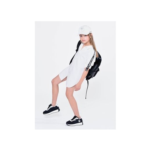 KARL LAGERFELD Sukienka koszulowa Z12239 D Biały Regular Fit Karl Lagerfeld 14Y MODIVO