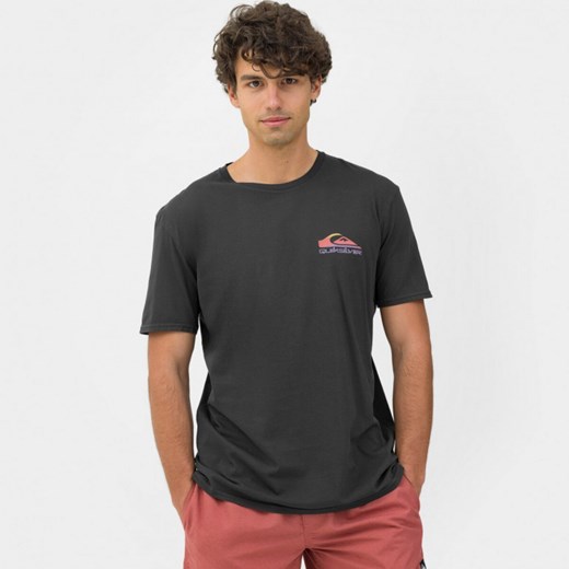 Męski t-shirt z nadrukiem Quiksilver Pastime Paradise - czarny Quiksilver M Sportstylestory.com