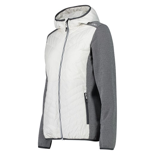 Kurtka hybrydowa w kolorze biało-szarym 42 wyprzedaż Limango Polska