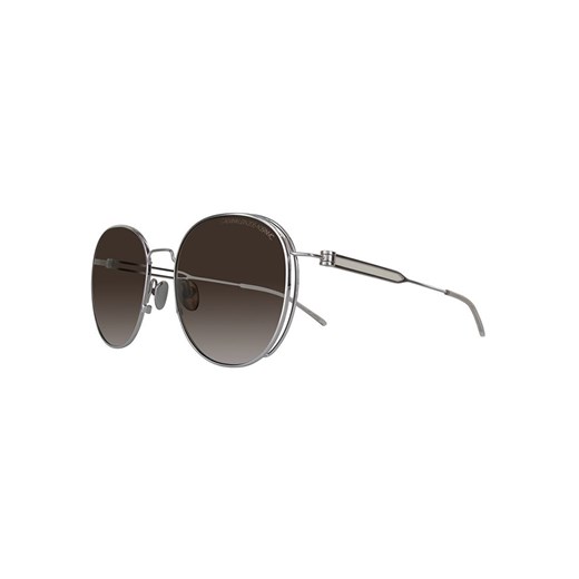 Męskie okulary przeciwsłoneczne w kolorze srebrno-brązowym Calvin Klein onesize Limango Polska wyprzedaż