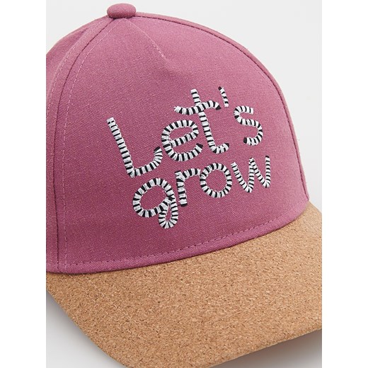 Czapka dziecięca wielokolorowa Reserved z haftami 