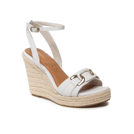 Tamaris Espadryle 1-28348-28 Biały Tamaris 41 MODIVO