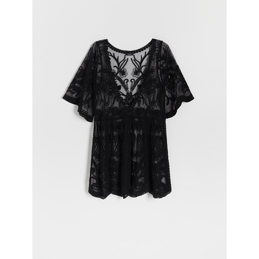 Reserved - Narzutka plażowa - Czarny Reserved XS/S Reserved