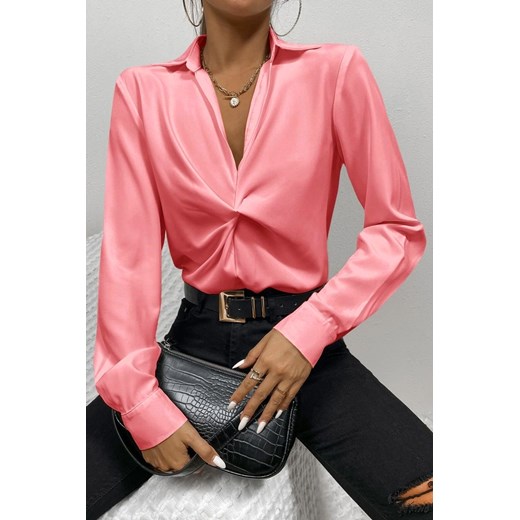 Bluzka damska LORFERDA PINK ze sklepu Ivet Shop w kategorii Bluzki damskie - zdjęcie 155970938