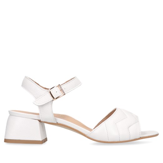 Białe sandały Clarie, Conhpol Relax, RE2680-01, Konopka Shoes 35 promocja Konopka Shoes