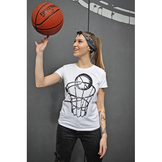 T-shirt damski UNDERWORLD Streetball biały Underworld M morillo