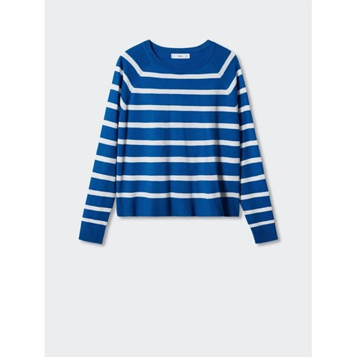 Mango Sweter Lucca 47034007 Niebieski Regular Fit Mango L MODIVO