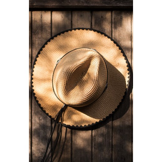 Katania kapelusz plażowy cz21269-1, Kolor ciemny beżowy, Rozmiar uniwersalny, Art of Polo ze sklepu Primodo w kategorii Kapelusze damskie - zdjęcie 156042097