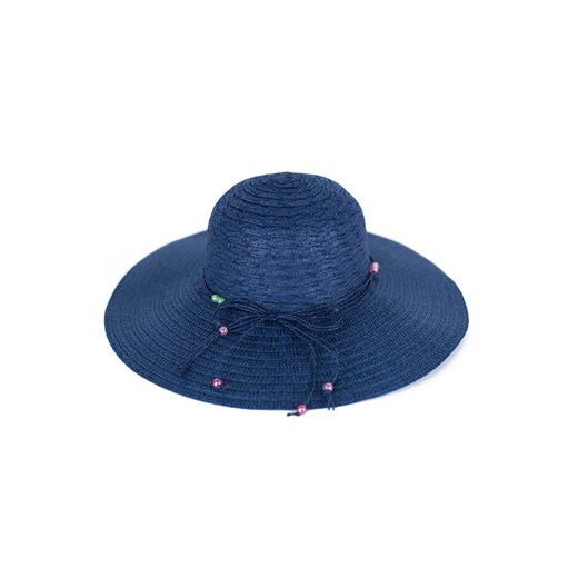 Tiny beads kapelusz plażowy cz20149-3, Kolor granatowy, Rozmiar uniwersalny, Art uniwersalny Primodo