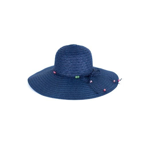 Tiny beads kapelusz plażowy cz20149-3, Kolor granatowy, Rozmiar uniwersalny, Art uniwersalny Primodo