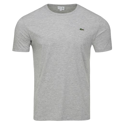 T-SHIRT KOSZULKA LACOSTE C-NECK SZARA Lacoste S wyprzedaż DRESSU
