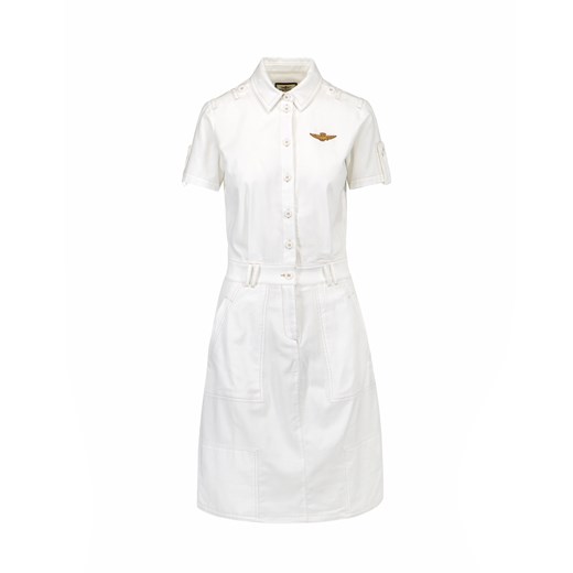 Sukienka  AERONAUTICA MILITARE ze sklepu S'portofino w kategorii Sukienki - zdjęcie 156088369
