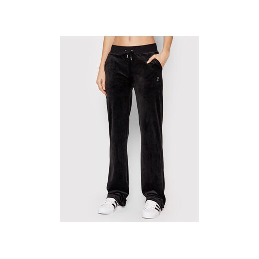 Juicy Couture Spodnie dresowe Delray Diamante JCCB221007 Czarny Regular Fit Juicy Couture XS MODIVO