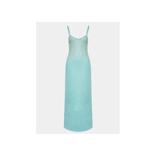Sukienka Blugirl Blumarine midi na ramiączkach dopasowana