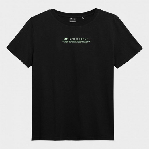 Damski t-shirt z bawełny organicznej 4F H4Z22-TSD019 XS okazja Sportstylestory.com