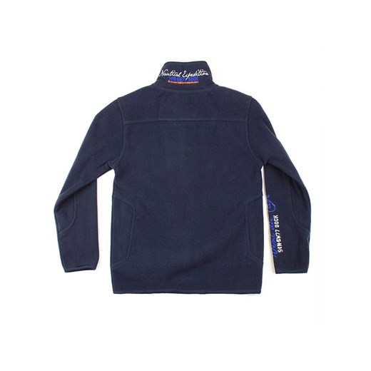 Bluza polarowa w kolorze granatowym Peak Mountain 104 Limango Polska wyprzedaż