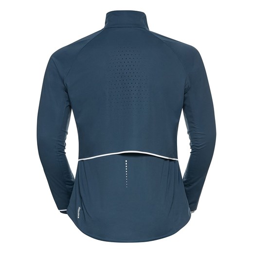 Kurtka "Zeroweight Pro Warm" w kolorze morskim do biegania Odlo XL wyprzedaż Limango Polska