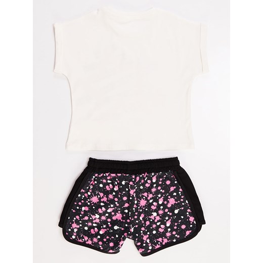 2-częściowy zestaw "Splash" w kolorze biało-czarnym ze wzorem Denokids 128 promocyjna cena Limango Polska