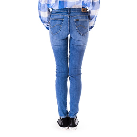 Jeansy Lee Scarlett "Blue Stone" be-jeans niebieski elastyczne