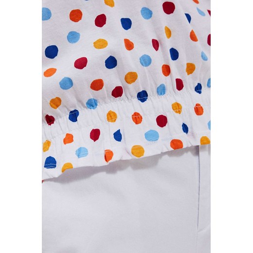 T-shirt w kolorowe kropki ze sklepu Moodo.pl w kategorii Bluzki damskie - zdjęcie 156166679