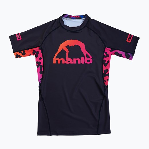 Rashguard męski MANTO Leopard czarny MNR882 Manto S promocja sportano.pl