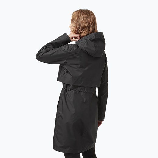 Płaszcz przeciwdeszczowy damski Helly Hansen Lynnwood czarny 53111_990 Helly Hansen M wyprzedaż sportano.pl