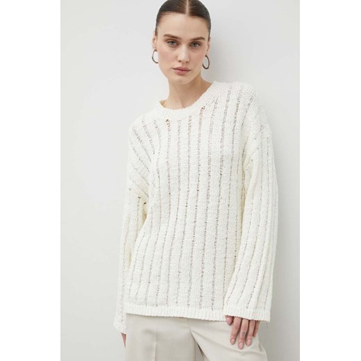 Sweter damski Samsoe z okrągłym dekoltem