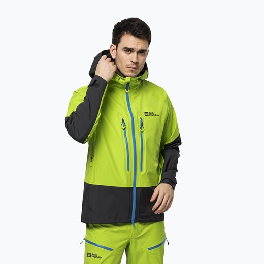 Kurtka skiturowa męska Jack Wolfskin Alpspitze 3L zielona 1115181 Jack Wolfskin L sportano.pl okazja
