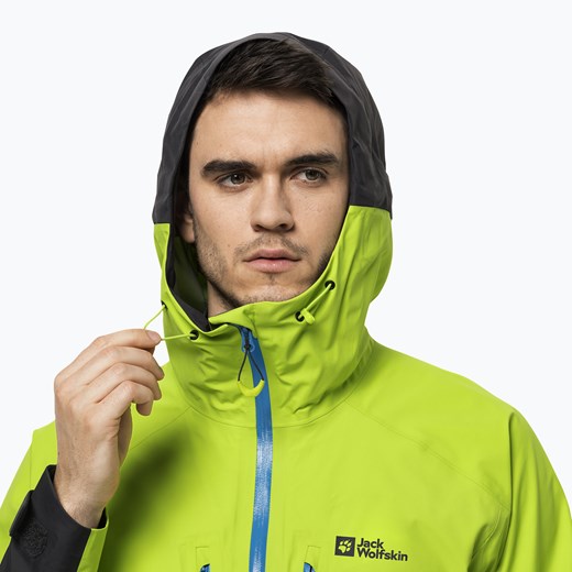 Kurtka skiturowa męska Jack Wolfskin Alpspitze 3L zielona 1115181 Jack Wolfskin L sportano.pl okazyjna cena