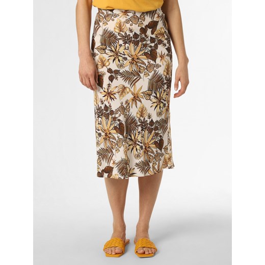 Marie Lund Spódnica damska Kobiety wiskoza écru wzorzysty ze sklepu vangraaf w kategorii Spódnice - zdjęcie 156254509