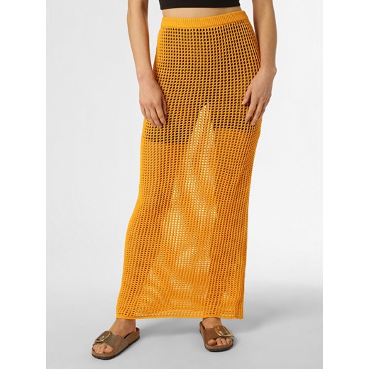 NA-KD Spódnica damska Kobiety Bawełna pomarańczowy jednolity ze sklepu vangraaf w kategorii Spódnice - zdjęcie 156254538