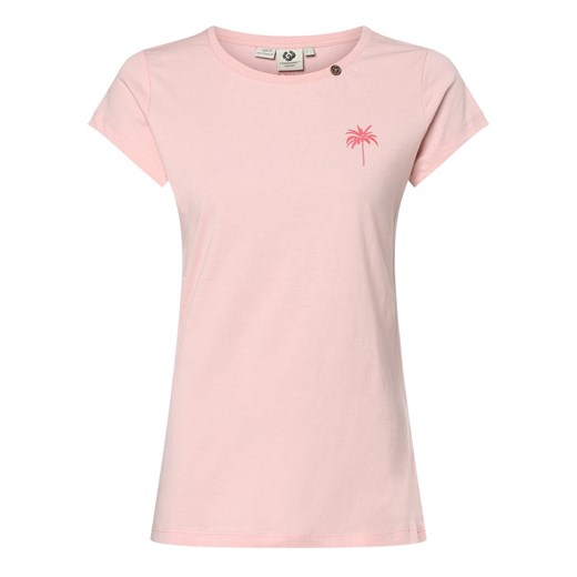 Ragwear T-shirt damski Kobiety Bawełna różowy nadruk Ragwear XS okazyjna cena vangraaf