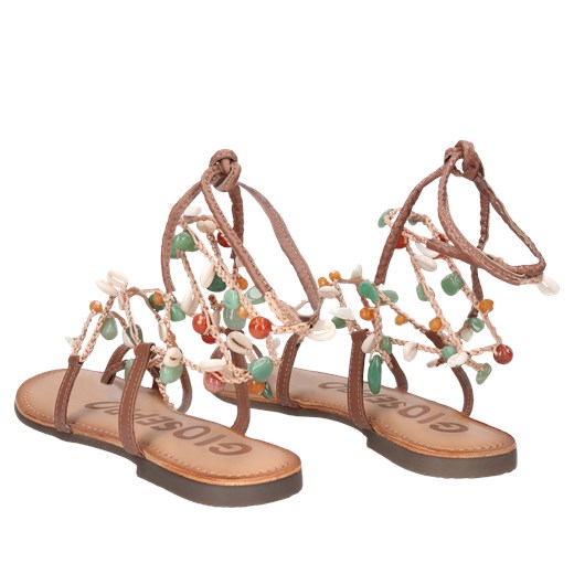 Brązowe sandały Gioseppo, Gioseppo, GI0028-01, Konopka Shoes Giossepo 41 Konopka Shoes